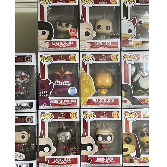 《老實賣家》 Funko pop 超人特工隊 巴小傑10寸經典款/怪獸款/衣夫人款/火焰款/鋼鐵款/經典款/尿布小傑