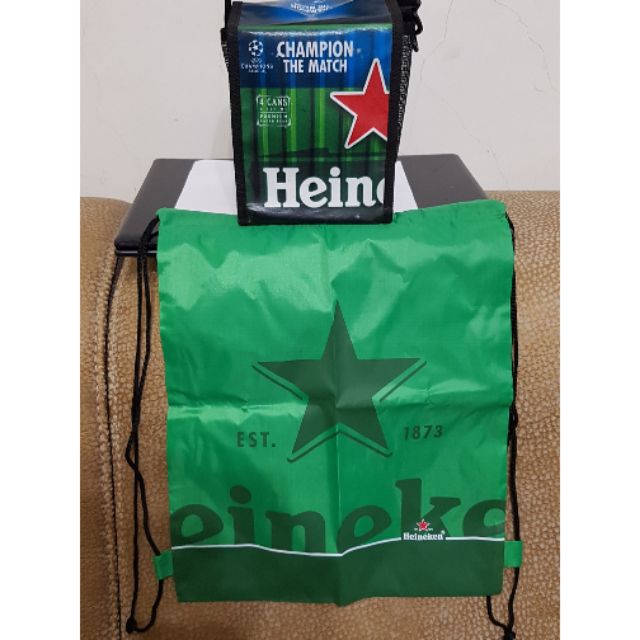 Heineken 海尼根潮人束口袋