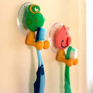 牙刷架可愛動物造型牙刷架吸盤牙刷架