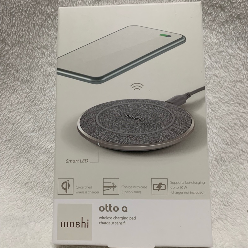 moshi Otto Q 無線充電盤 無線 快充 放下即充 防滑 iPhone12 11 XS XR XS Max 充電