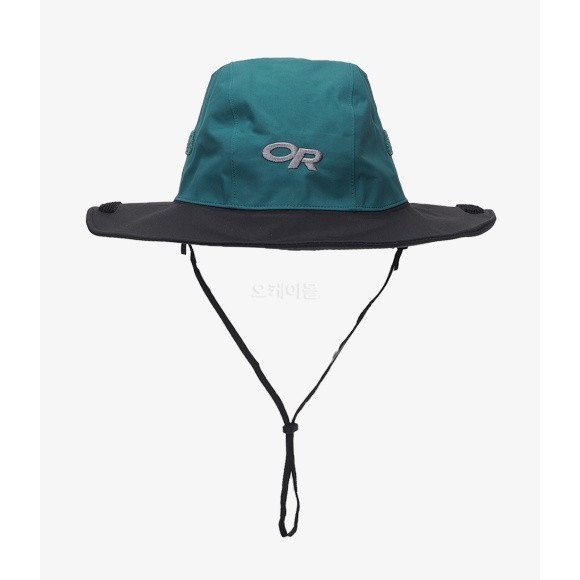 免運~ OR outdoor research 經典款大盤帽 GORE-TEX 防水透氣遮陽帽 牛仔帽OR藍綠色 登山帽
