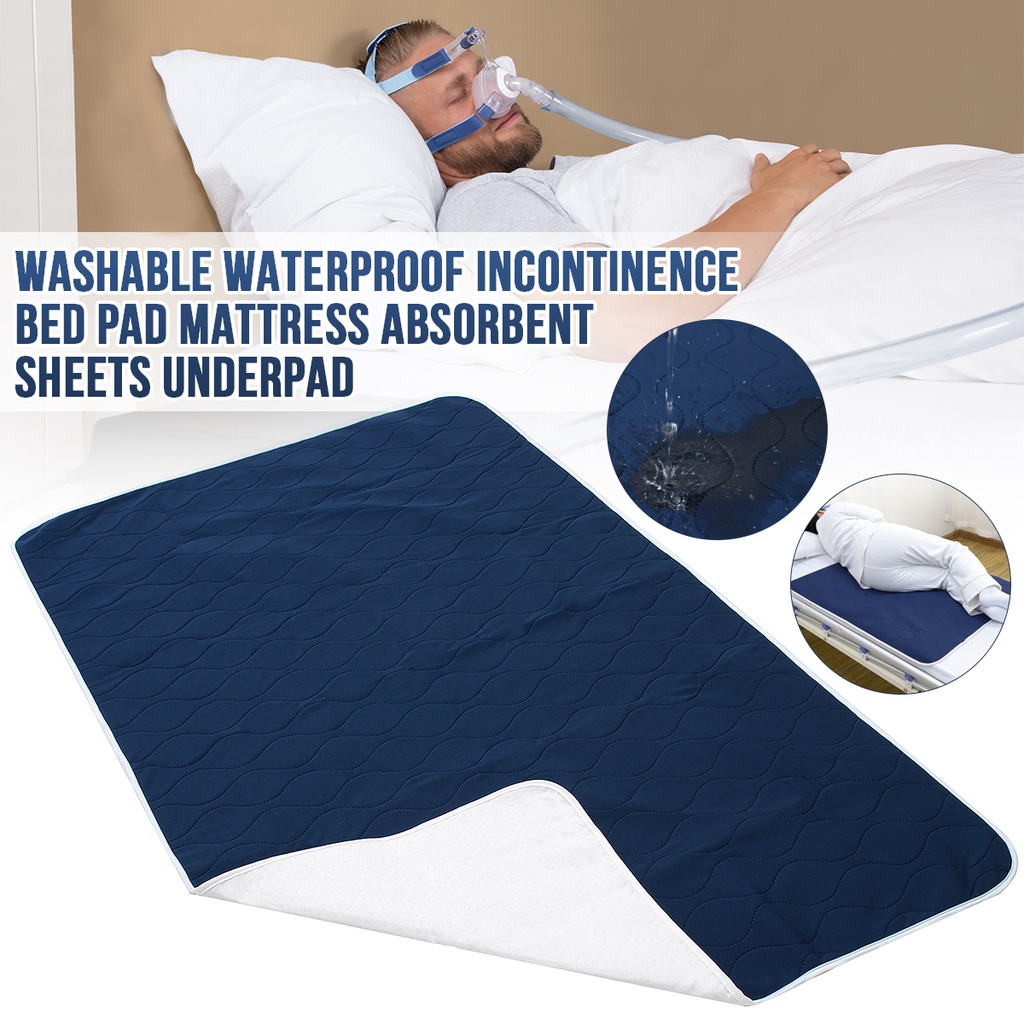 90x150cm 可水洗失禁床墊可重複使用吸水濕床單保護墊幹墊床墊保護套