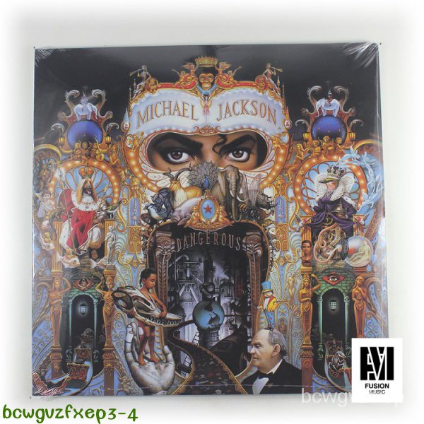 原裝正版Michael Jackson Dangerous邁克傑克遜危險之旅黑膠2LP歐全新原版KDNEG