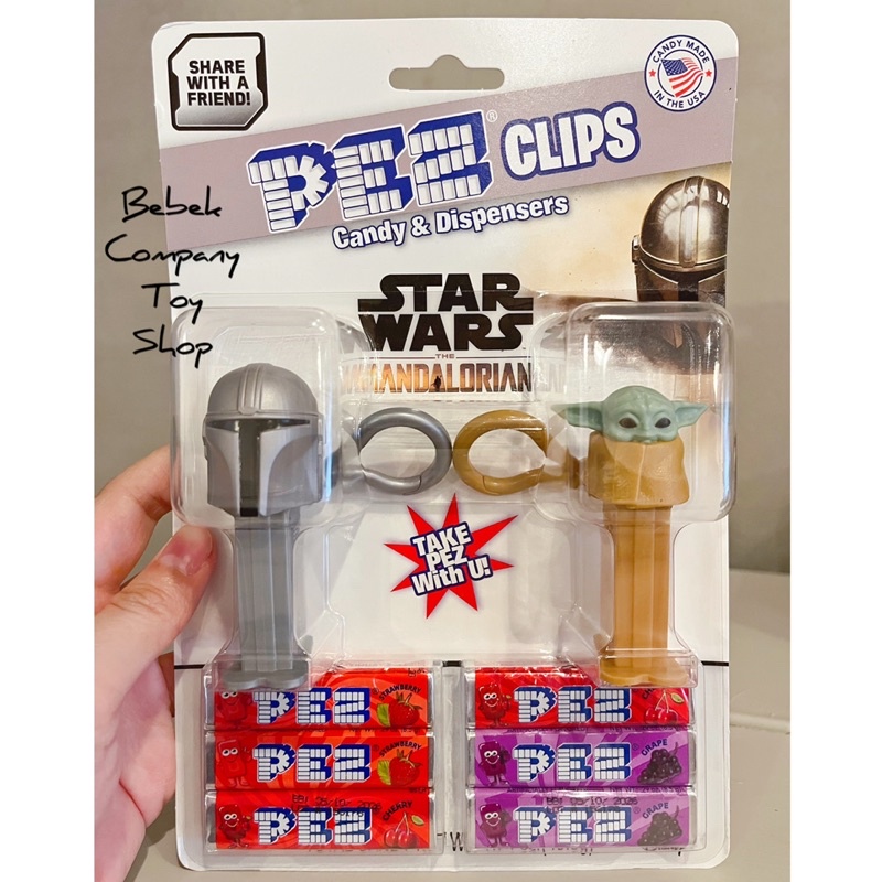 現貨 美國🇺🇸 全新 PEZ Star Wars 星際大戰 尤達 吊飾 鑰匙圈 貝思 糖果盒 貝思糖