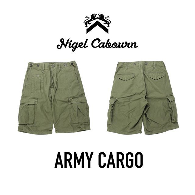 Observer Post潮流觀測站】2020SS Nigel Cabourn ARMY CARGO SHORT