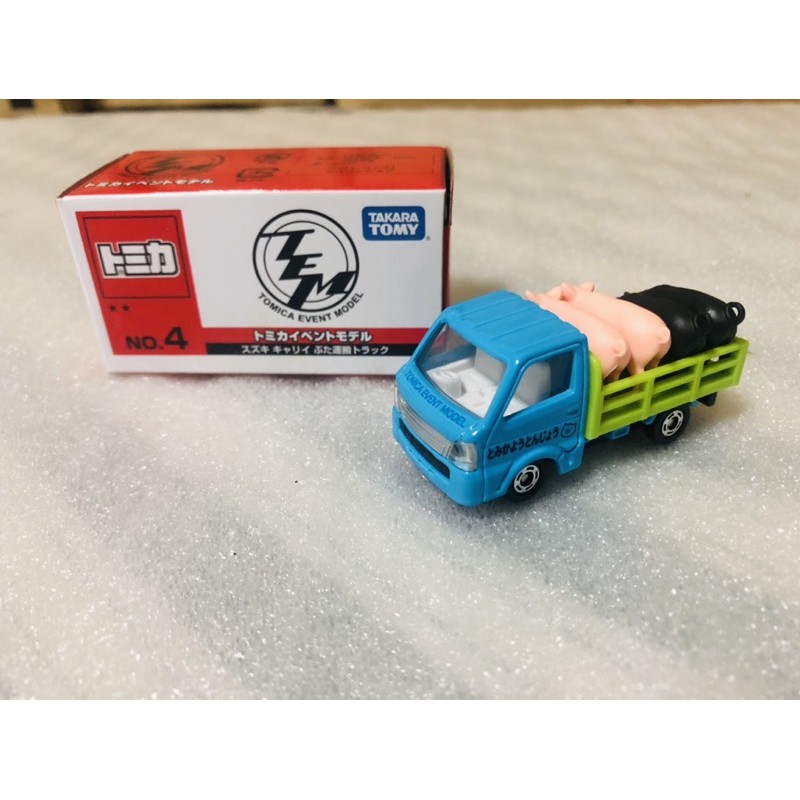 Tomy Tomica 多美大阪博博覽會會場no 04 豬車豬家畜運搬車搬運車 蝦皮購物