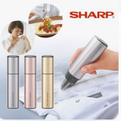 【全新出清】SHARP 手持式超音波清洗棒_玫瑰金 UW-A1F-P