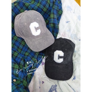 ✳️Casual”百搭/字母C燈芯絨棒球帽(實拍)