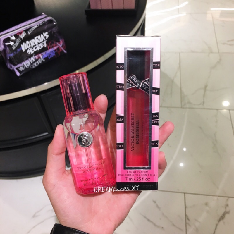 現貨👼🏻美國代購🇺🇸 Victoria’s Secret 香水 Bombshell 滾珠 噴霧 隨身小香