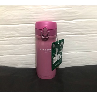 星巴克Starbucks桃紅色膳魔師隨行杯保溫杯350ml