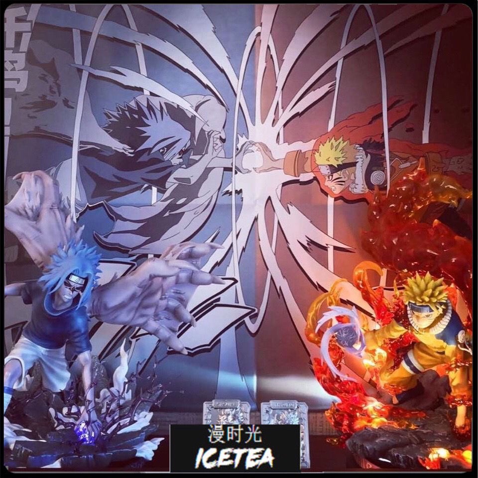 免運 限時特惠 火影忍者gk螺旋丸漩渦鳴人手辦gk終結之谷咒印千鳥佐助手辦模型 蝦皮購物