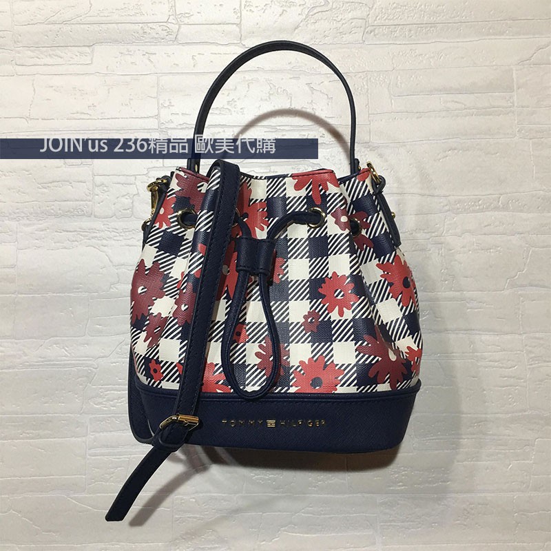 JOIN'US 236精品服飾 員林光明街 Tommy Hilfiger 湯米 防刮皮革 水桶包 斜背包 現貨