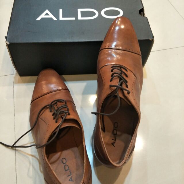 【全新】  ALDO 44號 男性皮鞋
