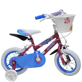 HUFFY美國百年品牌 12吋女童車.兒童自行車.腳踏車.童車.兒童腳踏車.輔助輪童車(贈送菜籃和擋泥板)(免運宅配)