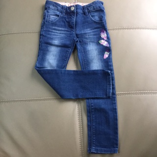 ESPRIT 女童伸縮牛仔褲