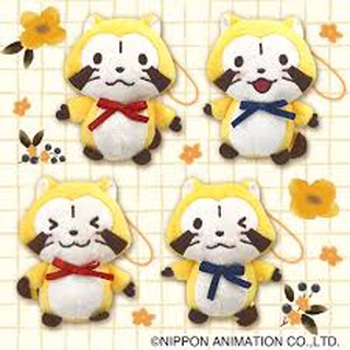 『現貨』日本 正版 小浣熊 rascal puchi 浣熊 拉斯卡爾 吊飾 玩偶 娃娃 布偶 擺飾 鑰匙圈