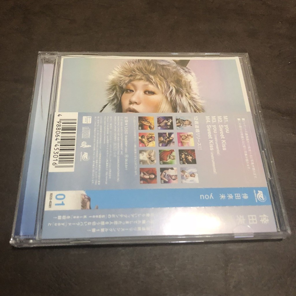 二手cd 倖田來未you 日版單曲有側標a箱 蝦皮購物
