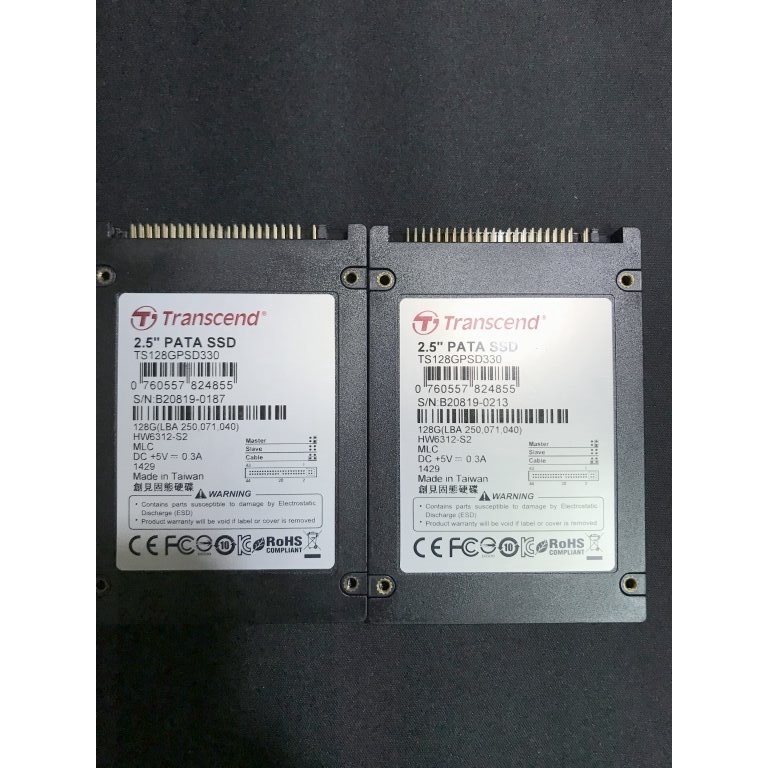 Transcend IDE SSD 128G PATA(IDE) 舊型工業主機 舊筆電救星 台灣現貨