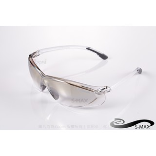 【S-MAX專業代理品牌】極限流線型PC透明電鍍淺水銀鏡片 抗炫光 抗UV400 防風運動太陽眼鏡！新上市！