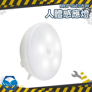 MET-SLED5W 應用各式環境 附帶雙面膠 人體感應燈LED白光 感應夜燈 衣櫃感應燈 強磁吸附感應燈 櫥櫃燈