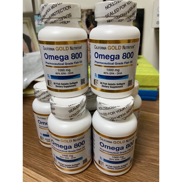 iherb購買California Gold Nutrition,含 80% EPA/DHA 1000毫克 30 粒魚油