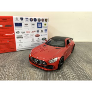 【玩具兄妹】現貨! 1:34德國賓士Mercedes-AMG GT R 回力裝置 WELLY模型 蛋糕裝飾 藝術蛋糕