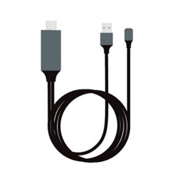lightning轉HDMI 支援iOS15隨插即用 適用蘋果iPhone 高品質數位影音電視HDMI傳輸線