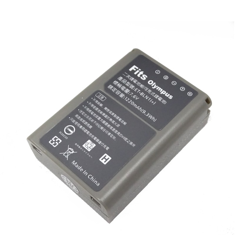 [快速出貨] for Olympus BLN1相機電池 副廠  多重保護迴路設計(台灣世訊)