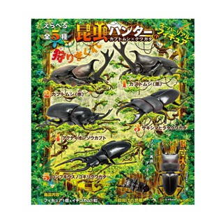 現貨日本空運版 F Toys昆蟲獵人甲蟲2 可選單款訂購 一套5款或整套組優惠 蝦皮購物