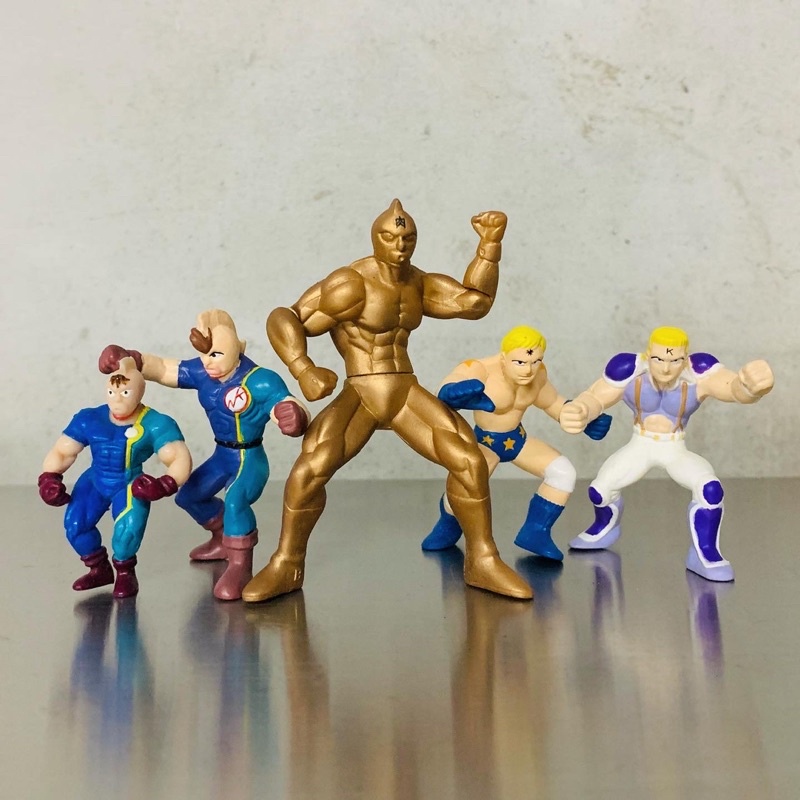 キン肉マン 金肉人系列公仔 金肉人組合 金肉人/金肉人二世/泰利組合