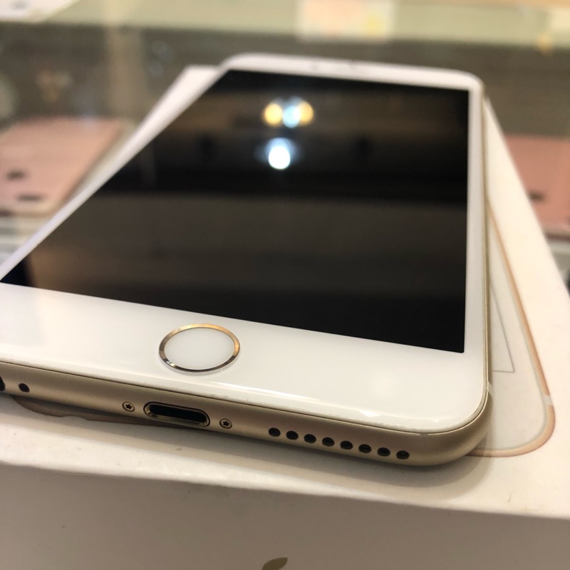9.3新iphone6s plus 128g金色 盒序一樣 功能正常 細微裝殼痕跡 電量86% 無拆機維修過=7990