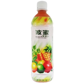 波蜜 果菜汁[箱購] 580ml x 24【家樂福】