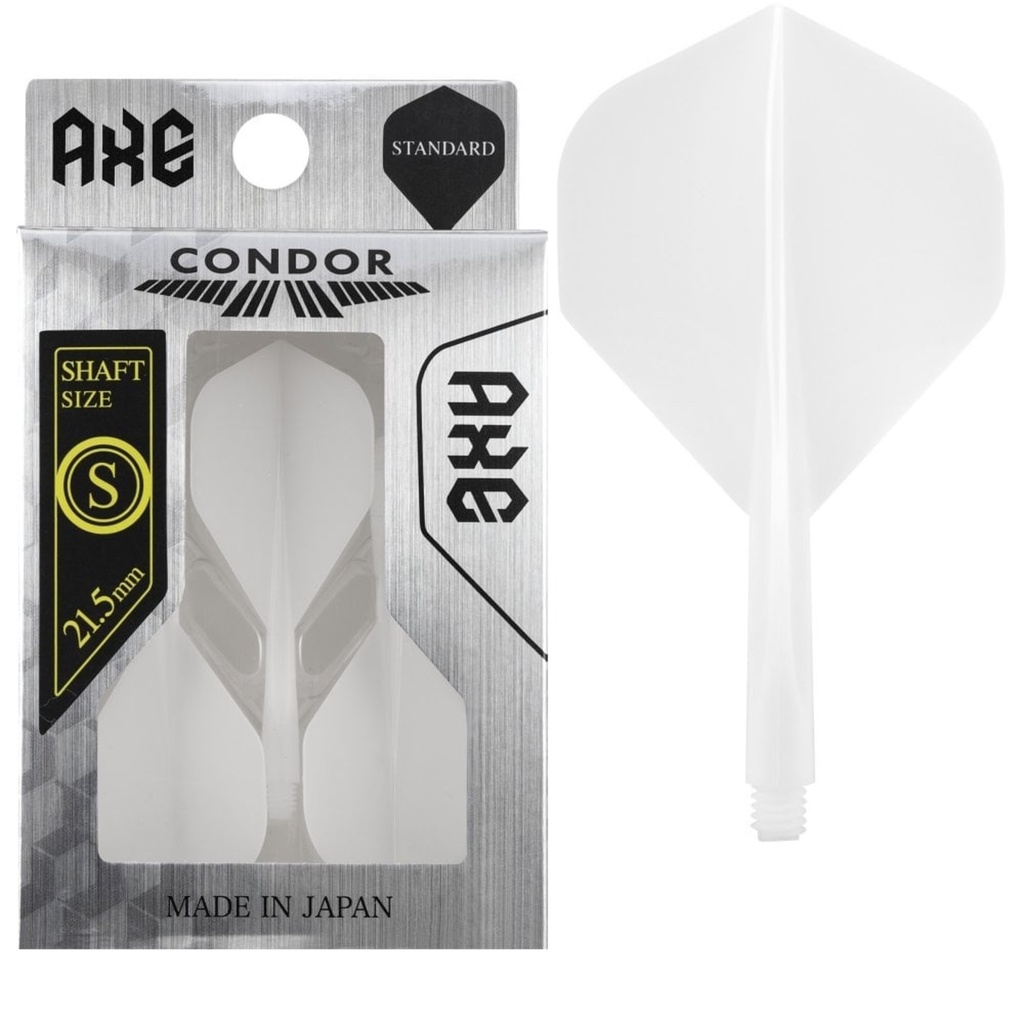 {台中BRUNS飛鏢用品專賣店}超級耐用尾翼.STANDARD大小.S長度.CONDOR AXE.一體成形尾翼