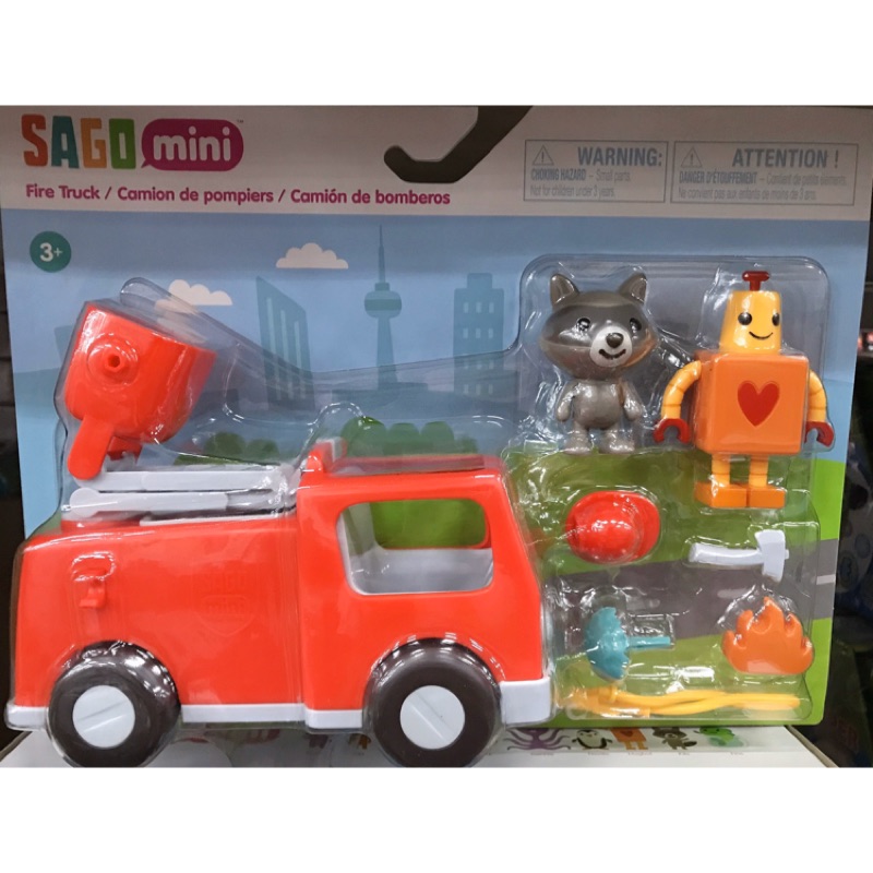 漫天飛雪 SAGO mini 消防車組