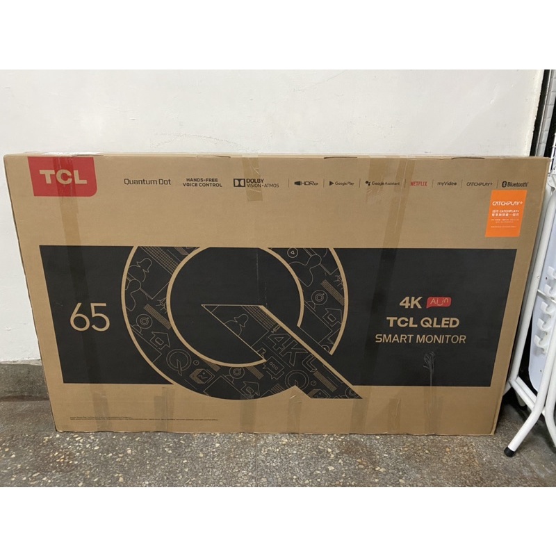 台中二手家具勤快二手傢俱-全新TCL 65吋 4K QLED 量子電視 c715系列