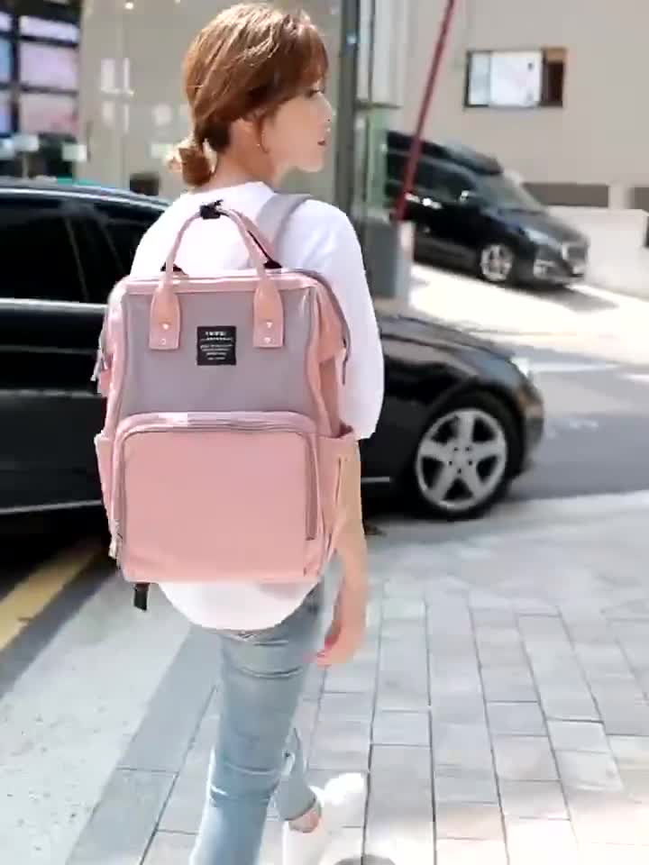 Heine海恩 WIN-182 休閒後背包 超強收納款 旅行包 媽媽包 防盜防潑水背包 流行女包 待產包 育兒包 外出包