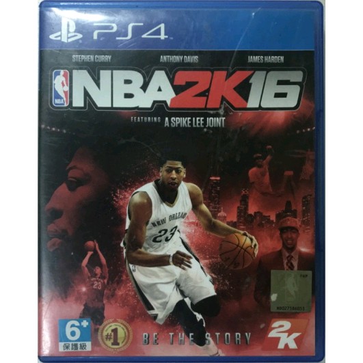 ［Mr. Hank］PS4 遊戲 NBA 2K16 中文版，二手品 #PS4 #PS4遊戲 #PS4主機  #PS4配件