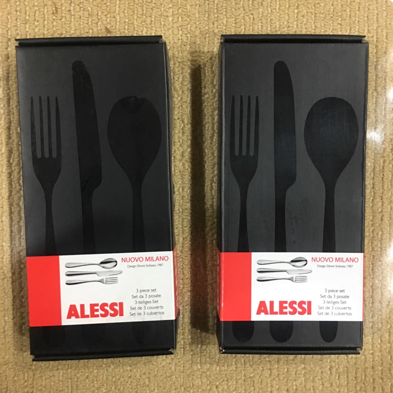 New✨ALESSI🇮🇹米蘭刀叉餐具3 piece set