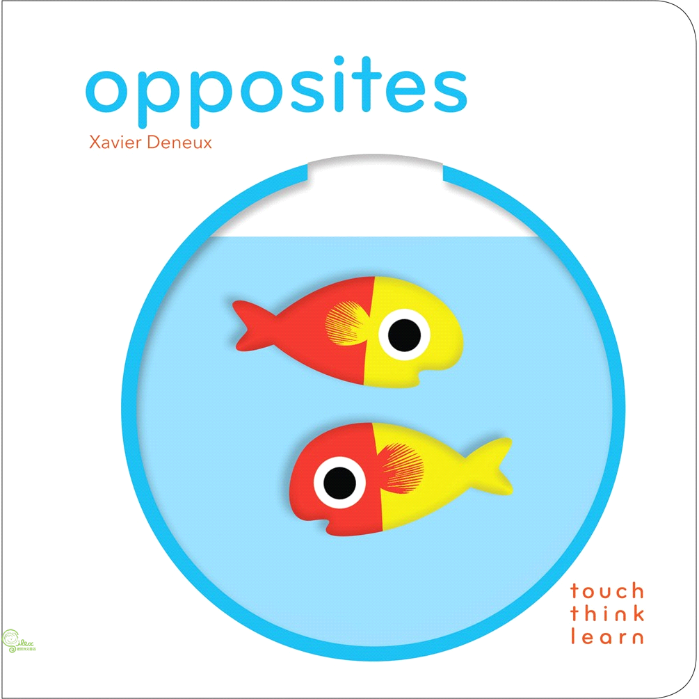 Touch Think Learn：Opposites 比比看厚紙硬頁認知書