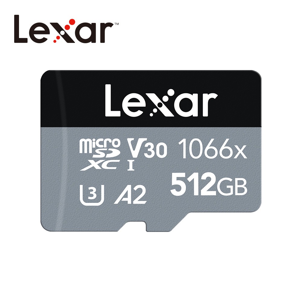 【Lexar】1066x microSDXC UHS-I 記憶卡 SILVER系列 (附轉卡) 台灣公司貨