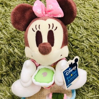 Disney日本迪士尼限定景品 米妮 米老鼠 和風 抹茶 🍵和果子 下午茶玩偶娃娃