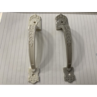 塑膠 梅花把手 紗門把手 全長16cm