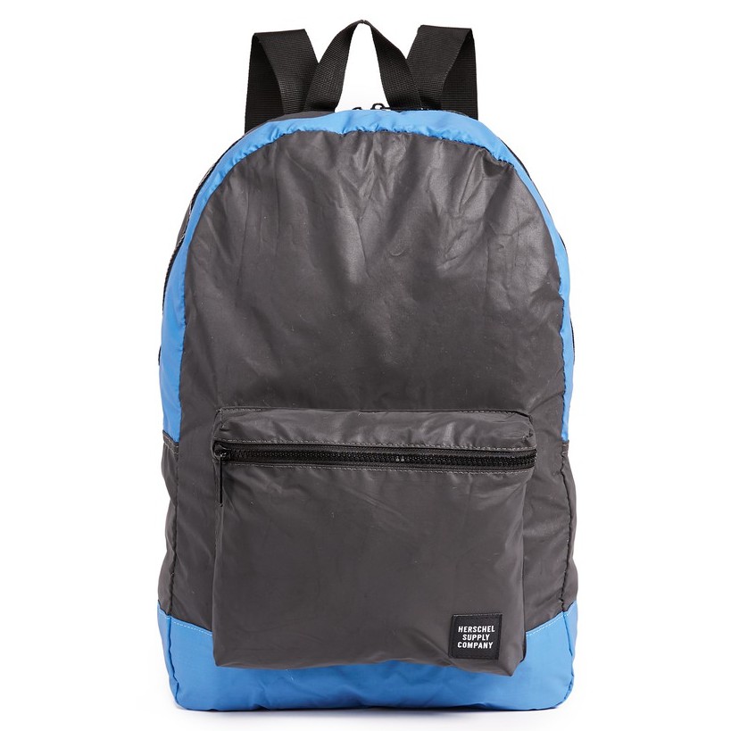 領卷打8折 Herschel Packable Daypack 黑色 水藍 反光 收納 旅行 後背包 現貨