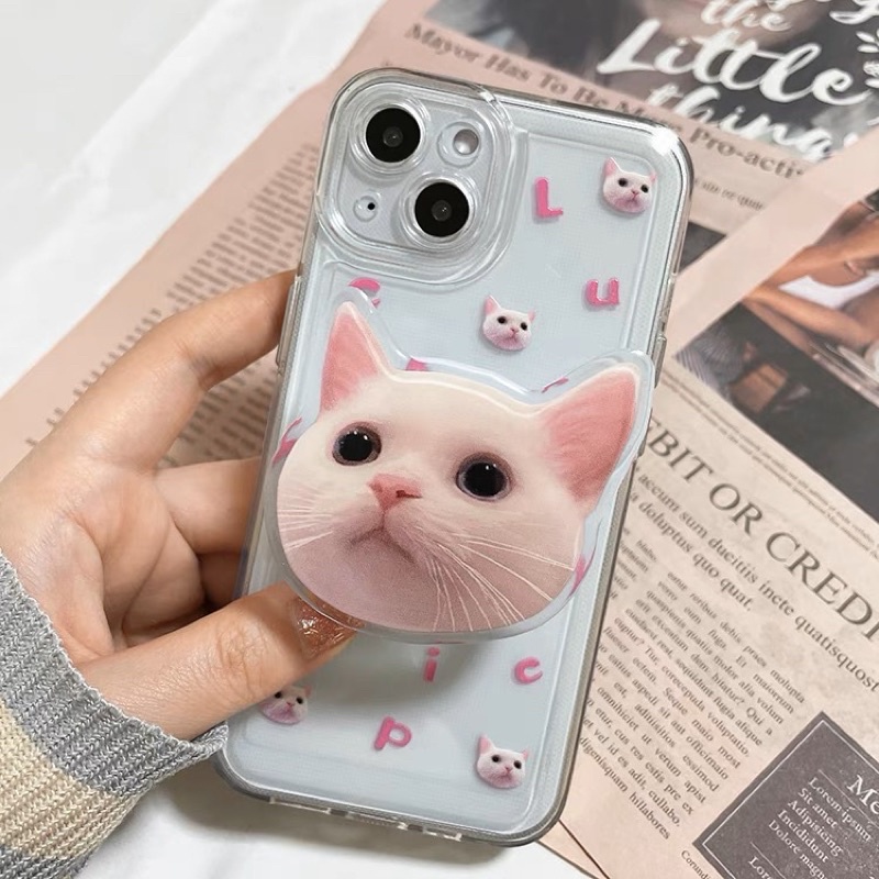cat babe 可愛貓貓手機支架手機殼