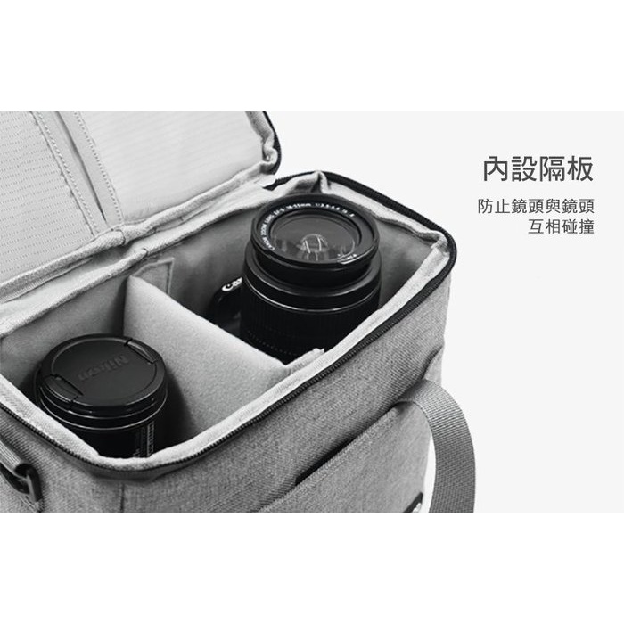 防潑水相機包 手提相機包 自由調整位置 肩背相機包 相機包 收納包 baona BN-H001 簡約防潑水相機包(大)