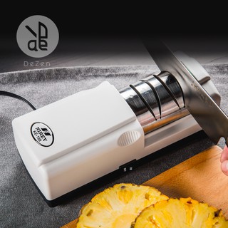 【耐銳】【刀剪的店】磨刀機 KE-198(110V臺灣)KE-198-T電動磨刀 免沖水 磨利 快速 磨刀石