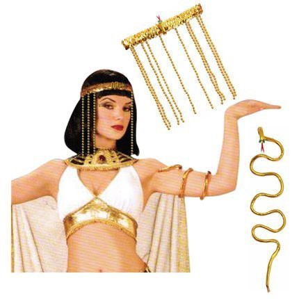 🌹手舞足蹈舞蹈用品🌹中東埃及艷后蛇頭頭飾/埃及皇后串珠頭飾$150元