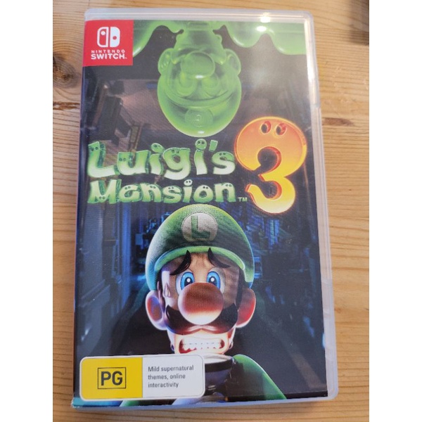 【Nintendo 任天堂】NS Switch 路易吉洋樓 3 中文版(Luigis Mansion 3)