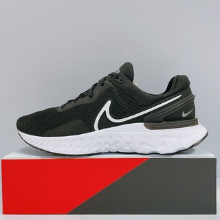 NIKE REACT MILER 3 男生 黑色 舒適 透氣 運動 慢跑鞋 DD0490-001