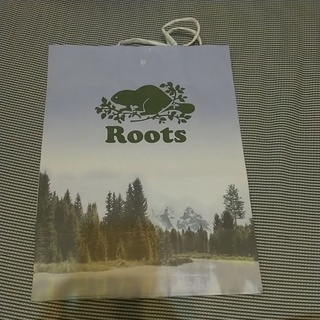 Roots 海狸 禮品袋 手提袋 紙袋 袋子